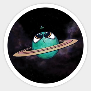 Extraterrestrial Neighbors! Sticker